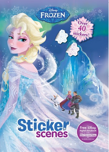 Disney frozen sticker scenes - sticker,